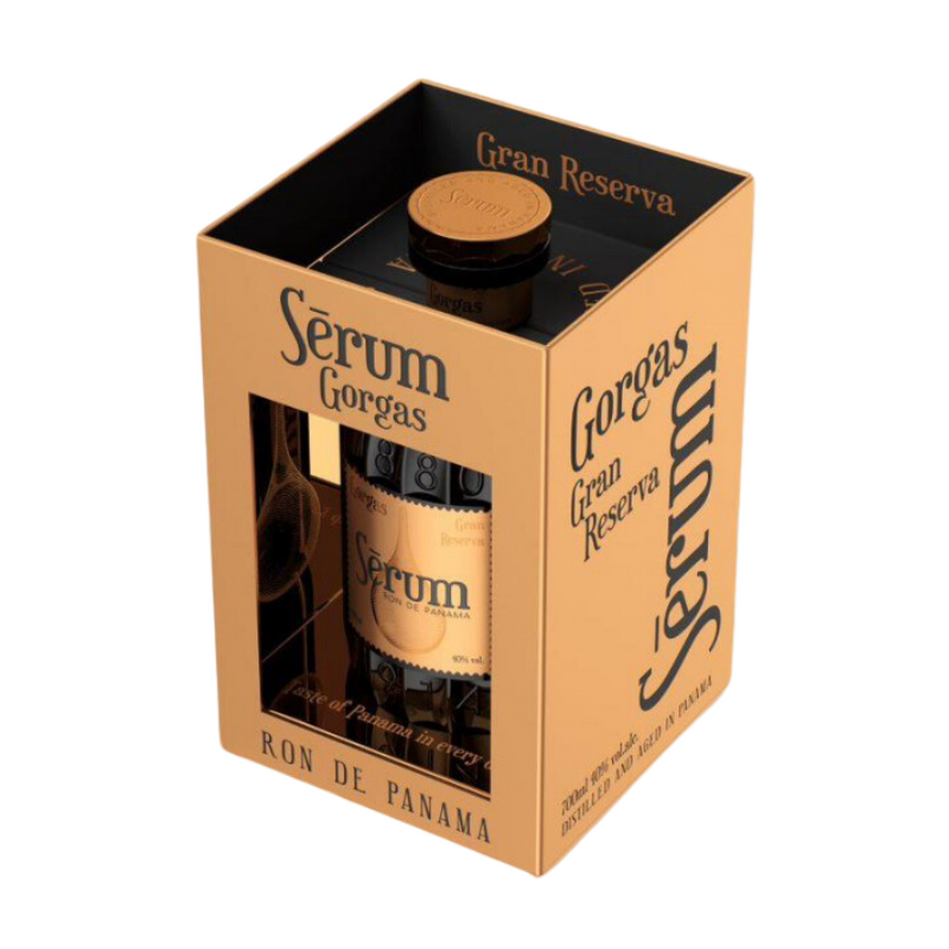 Serum Gorgas Gran Reserva Rum Díszdobozos 40% 0,7 LITER